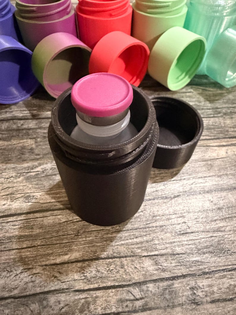 30mL Bottle Protective Travel Case — Black