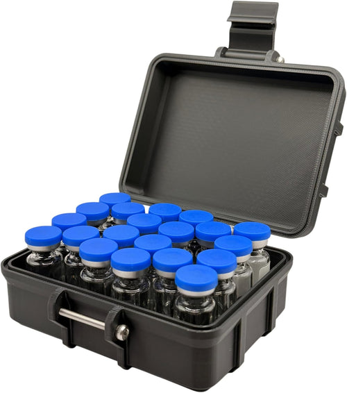 20-Vial 3mL Storage Case — Black