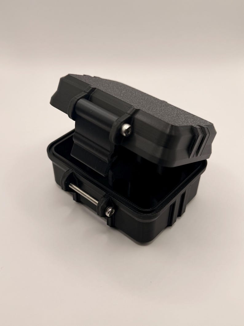 10-Vial 3mL Storage Case — black
